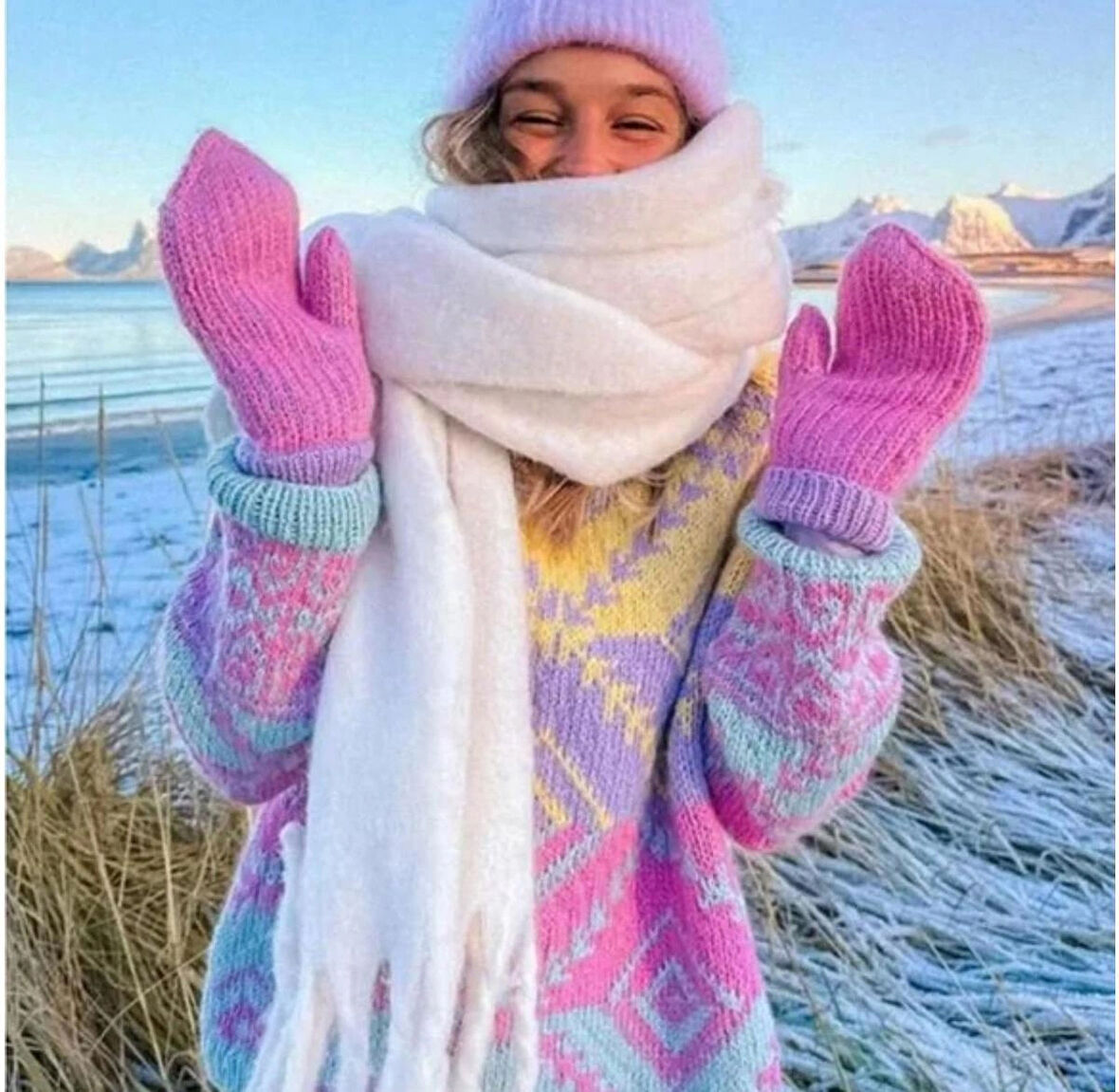 Wearflawless Trend Yumuşak Buklet Atkı, Soft Atkı, Yılbaşı Hediyesi