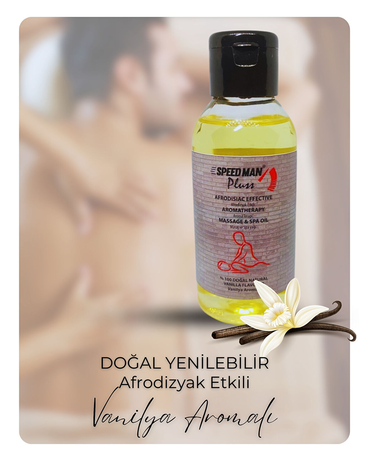 Yenilebilir Aroma Terapi Masaj ve Spa Yağı (İlişki İçin Uygundur)