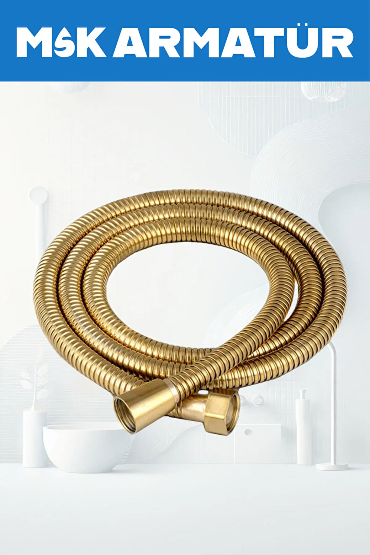 GOLD 1.5 METRE DUŞ HORTUMU