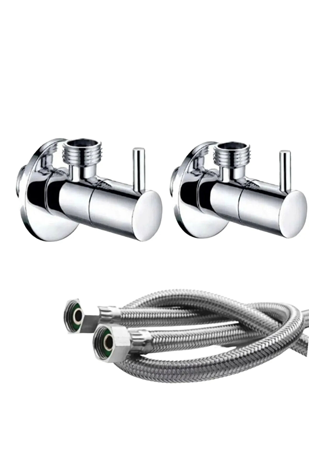 KROM CUBUK TAHARET 70 CM FLEX 2Lİ SET