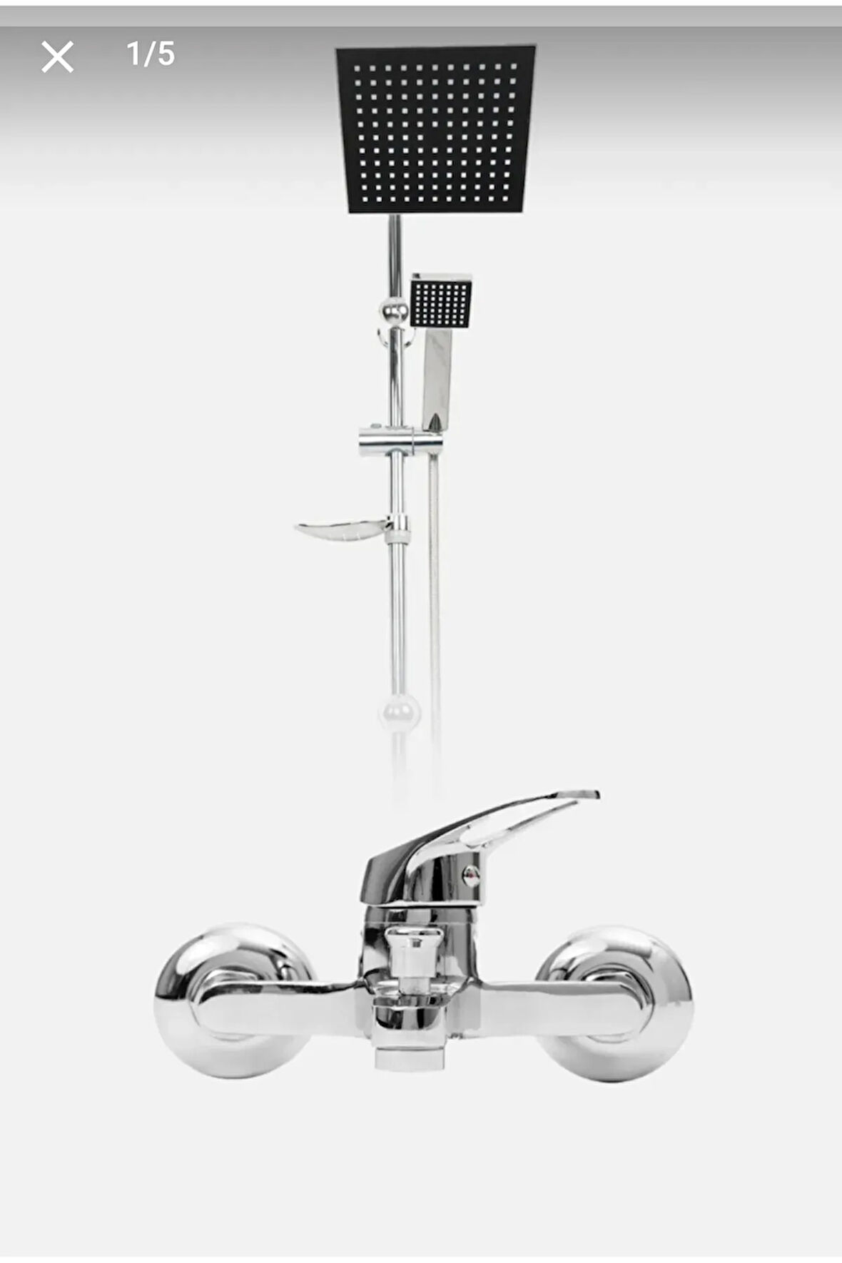 KROM ROBOT DUŞ SETİ BANYO BATARYASI 2 Lİ SET