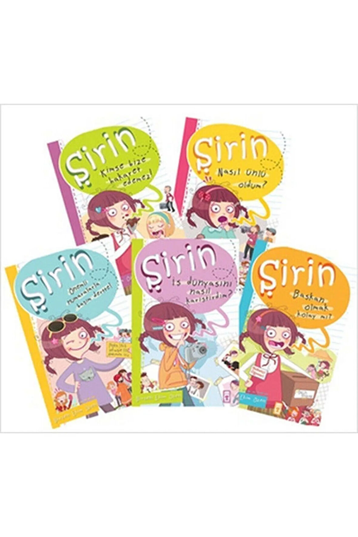 Şirin Iş Başında Set - 5 Kitap Takım Birsen Ekim Özen