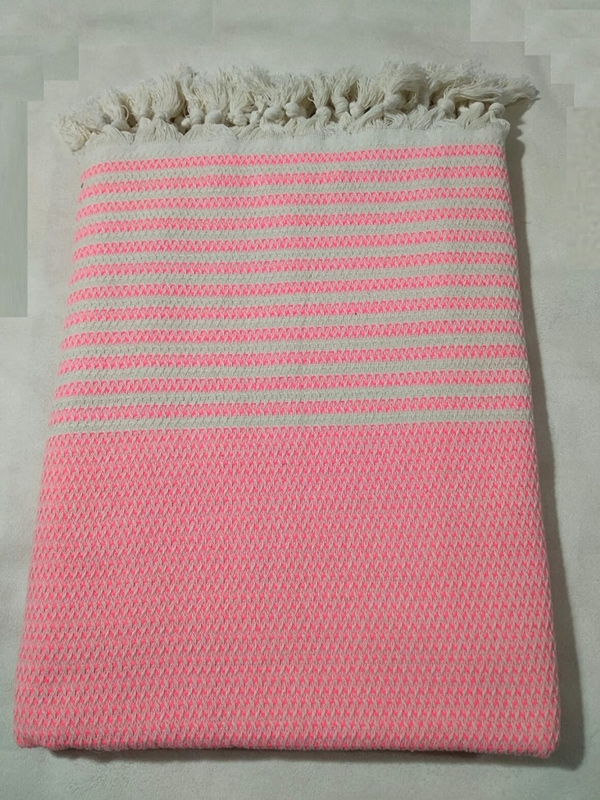 Mandaş Pamuklu Kaymaz Hasır Dokuma Koltuk-Çekyat Örtüsü (180x220)