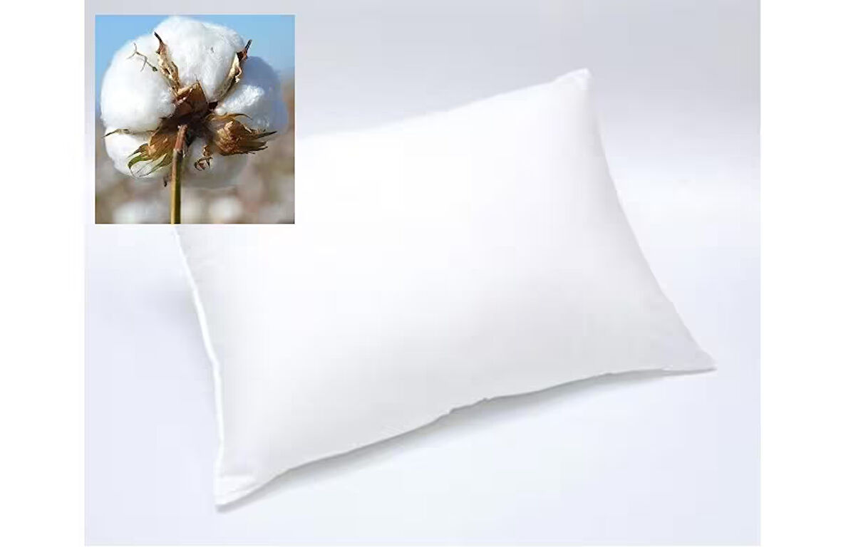 2li Pamuklu Yastık İç Dolgu 1500gr Pamuk Dolgulu (50x70)