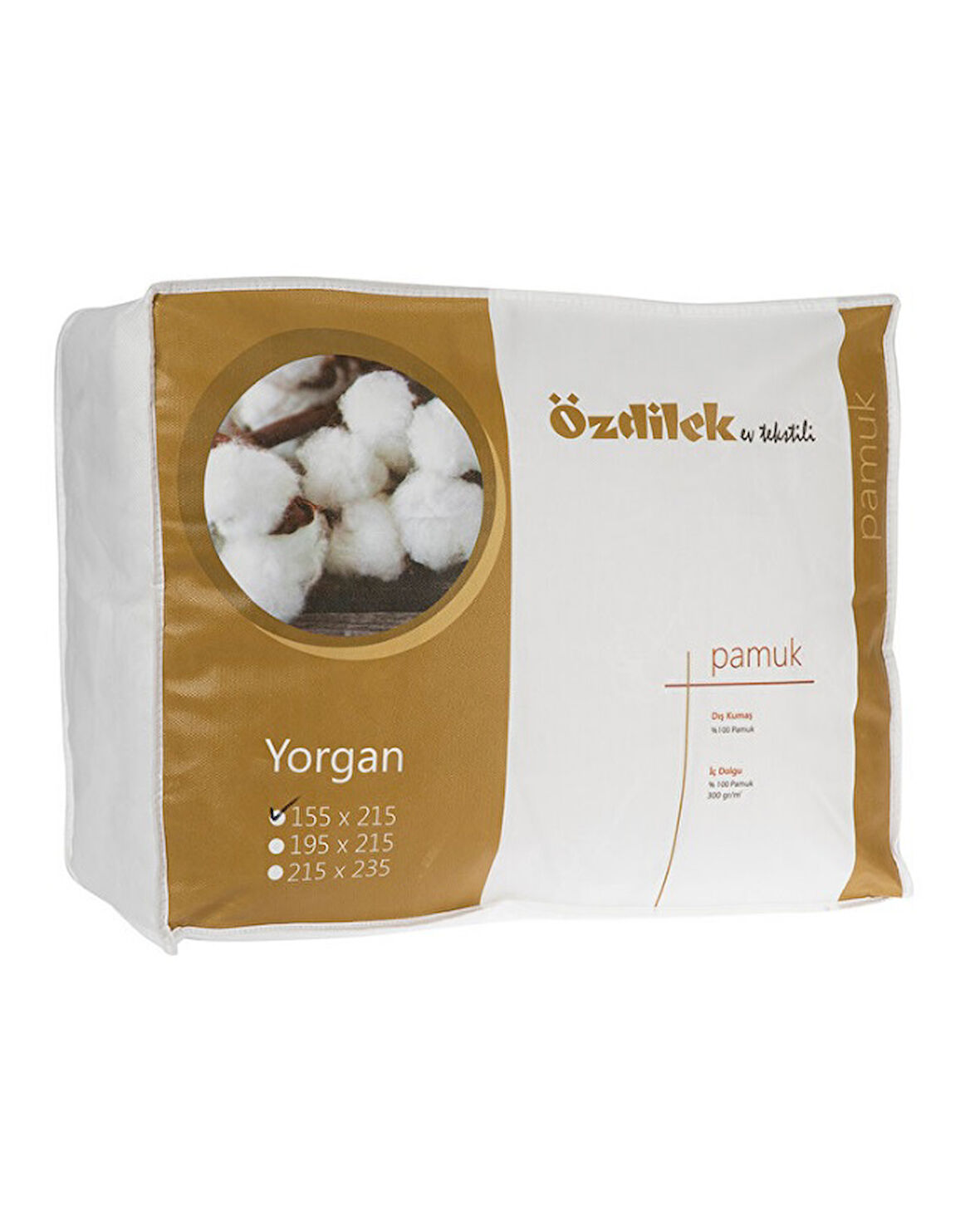 Özdilek Tek Kişilik %100 Pamuk Yorgan (155x215)