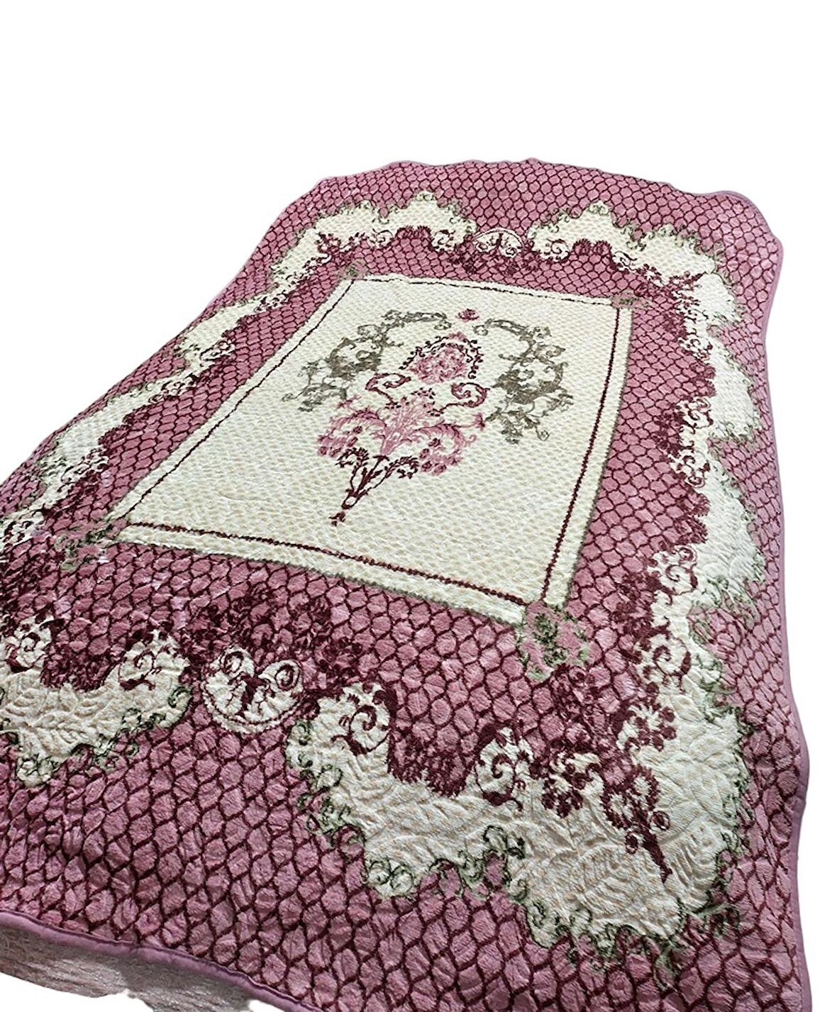 Merinos Fashion Tek Kişilik Vizon Battaniye (155x215)-Jade Pembe