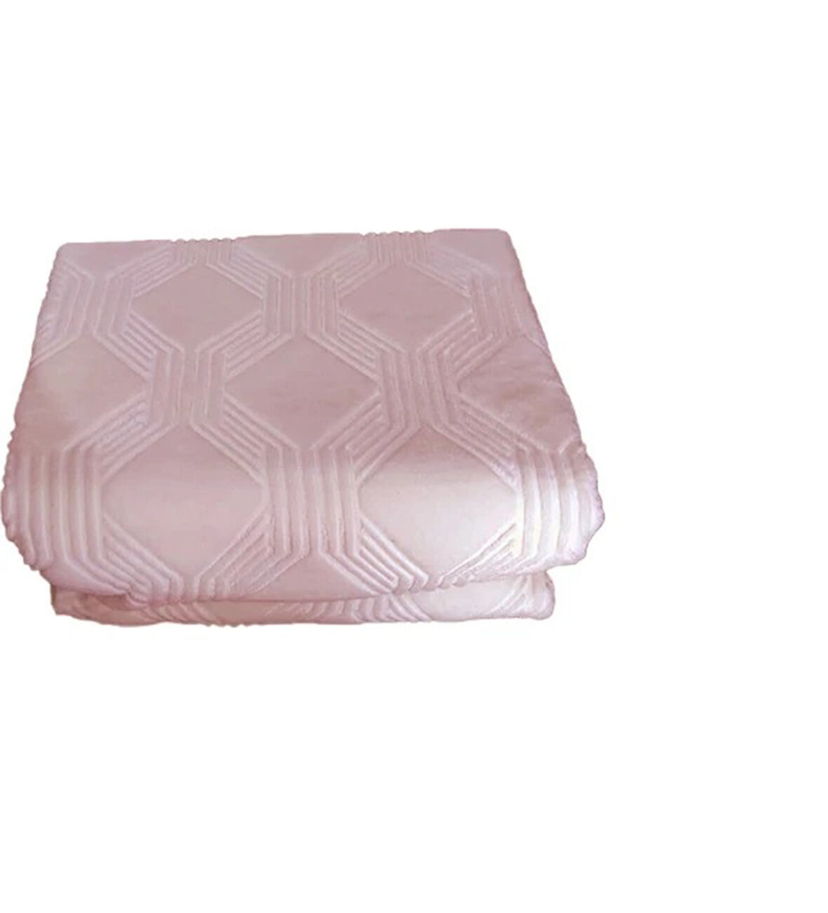 Özdilek Trendy Embos Çift Kişilik Battaniye(220x240)-Art Deco Cameo Rose