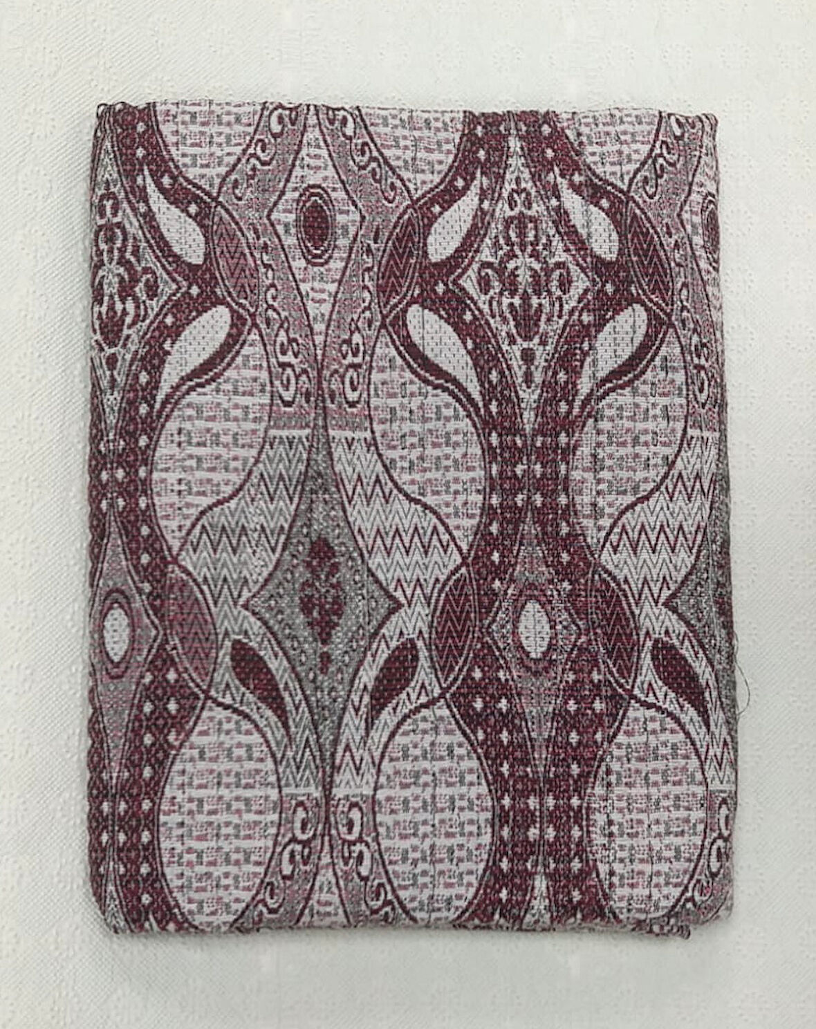 Mandaş 4m2 Lastiksiz Halı Örtüsü Savan (160x230)-Bordo v3