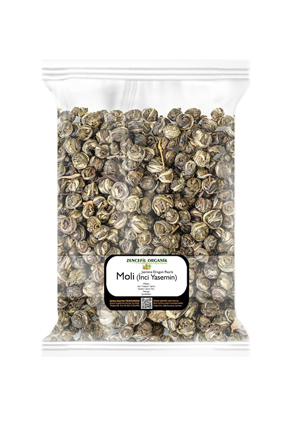 Moli Çayı 500 Gr. Yasemin İncisi Minik Top Yasemin Orijinal Saf Moli Tea 0,5 Kg.