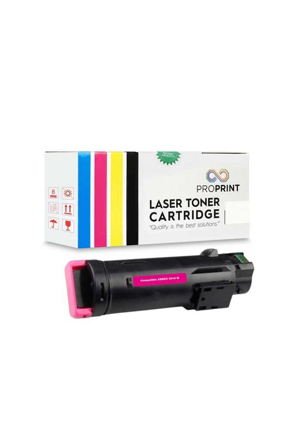 Proprint Xerox 6510-106R03694 4300 Sy Kırmızı Muadil Toner 6510DN