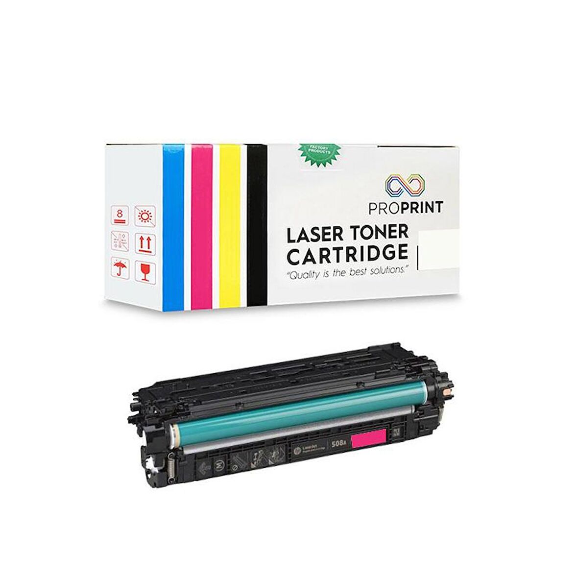 Proprint HP 508A CF363A Kırmızı Muadil Toner 5000 Syf M553x M577c