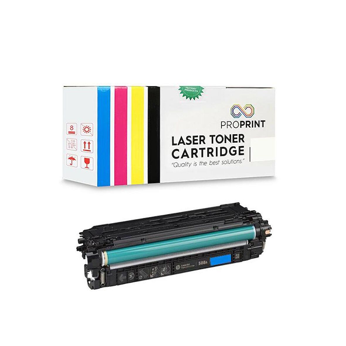 Proprint Canon CRG040 0458C001 Mavi Muadil Toner LBP710Cx