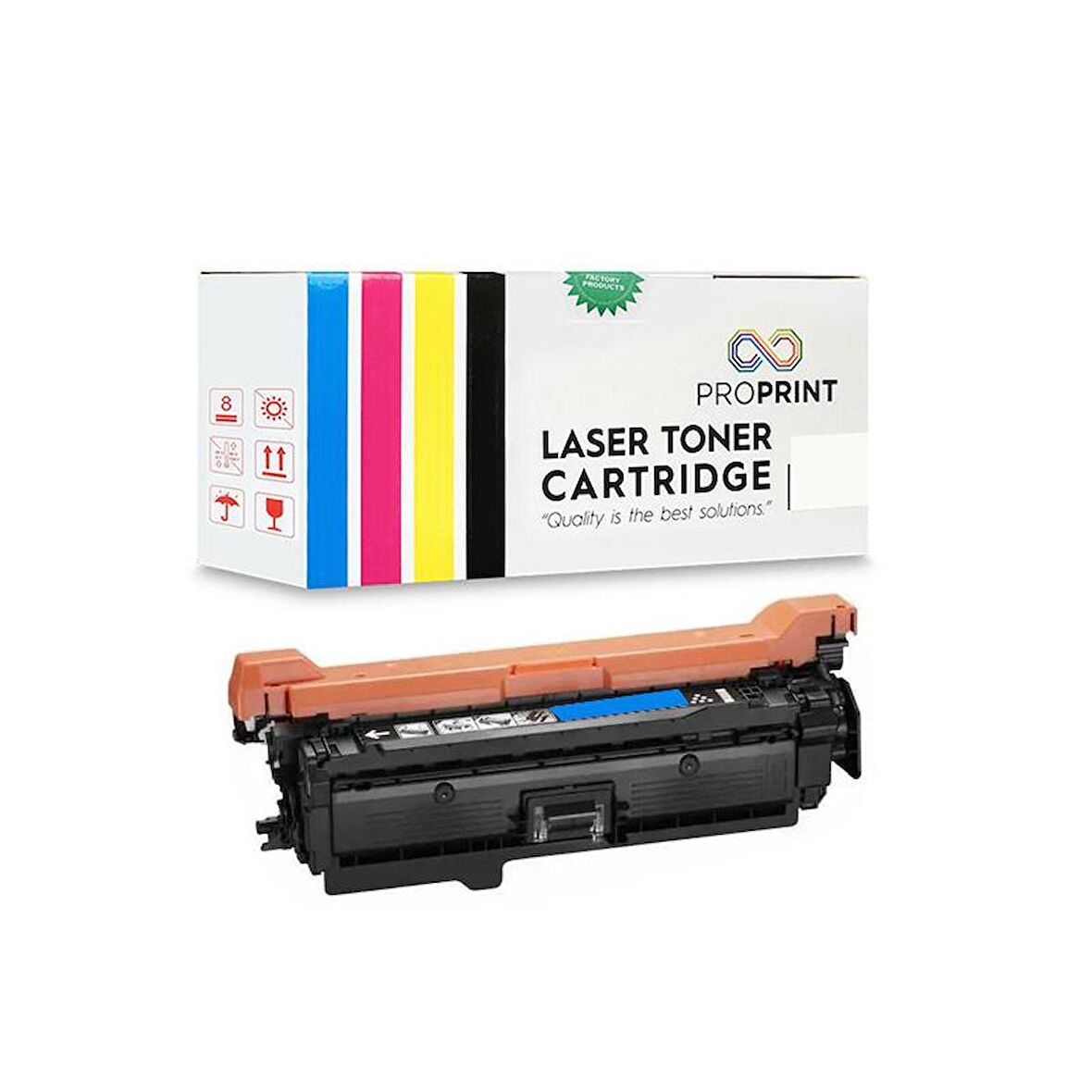 Proprint Canon CRG732 6262B002 Mavi Muadil Toner LBP7780cx