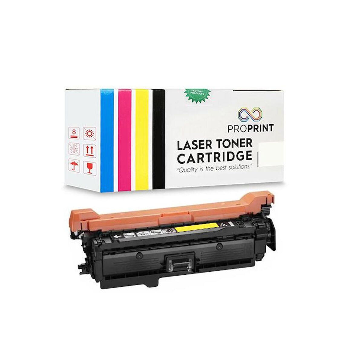 Proprint Canon CRG732 6260B002 Sarı Muadil Toner LBP7780cx
