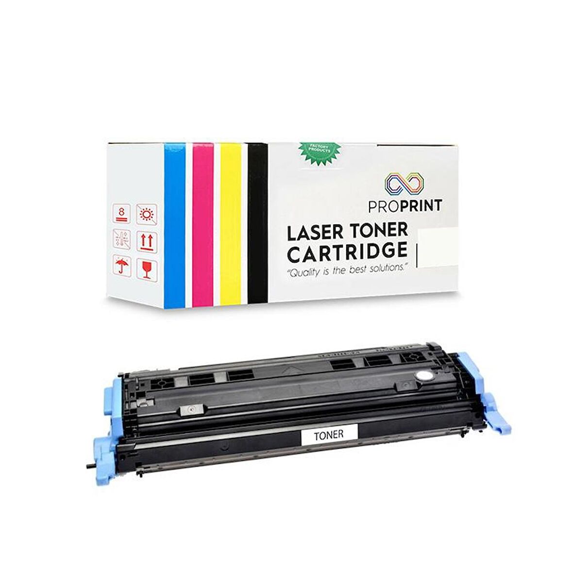 Proprint HP 124A Q6000A Siyah Muadil Toner CM1017 CM1017MFP