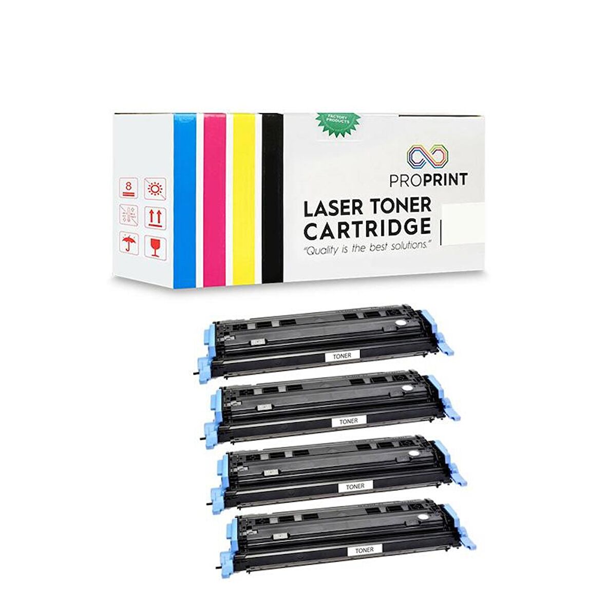 Proprint HP 124A Q6000A Muadil Toner Seti 1600 2600 2600n