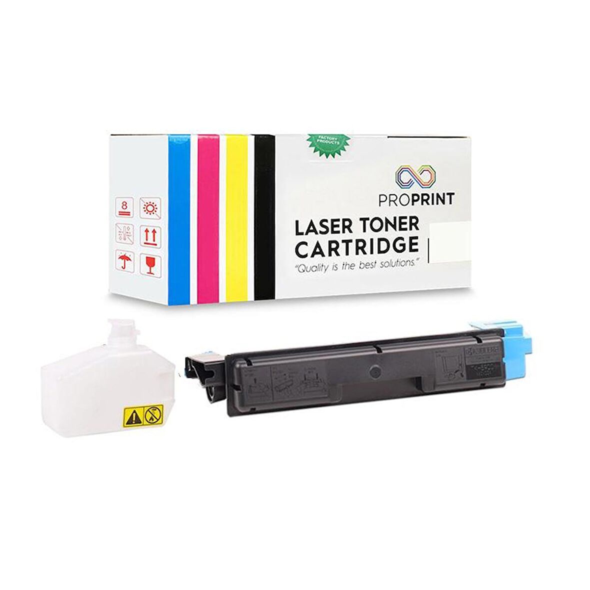 Proprint Kyocera TK590 Mavi Muadil Toner 5000 Sayfa FSC5250