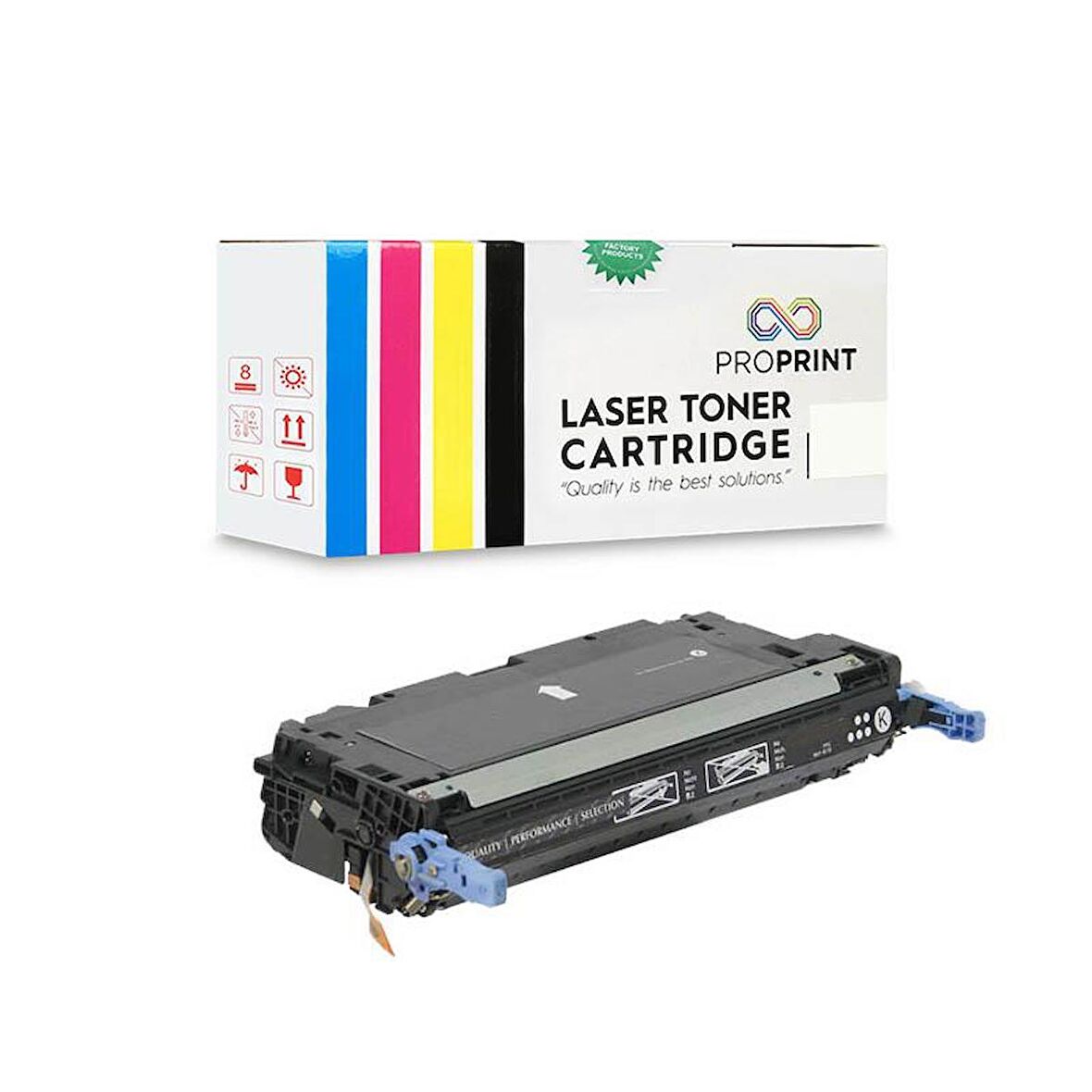 Proprint Canon CRG711 Siyah Muadil Toner 6000 Sayfa MF9130