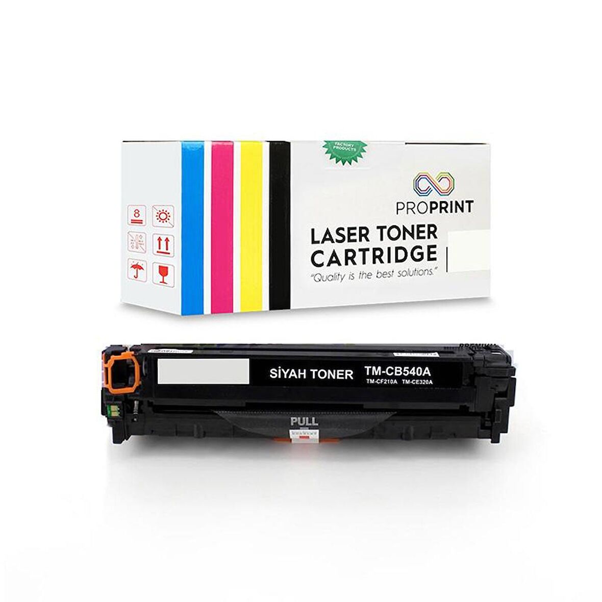 Proprint Canon CRG731 Siyah Muadil Toner 1400 Sayfa LBP7100 