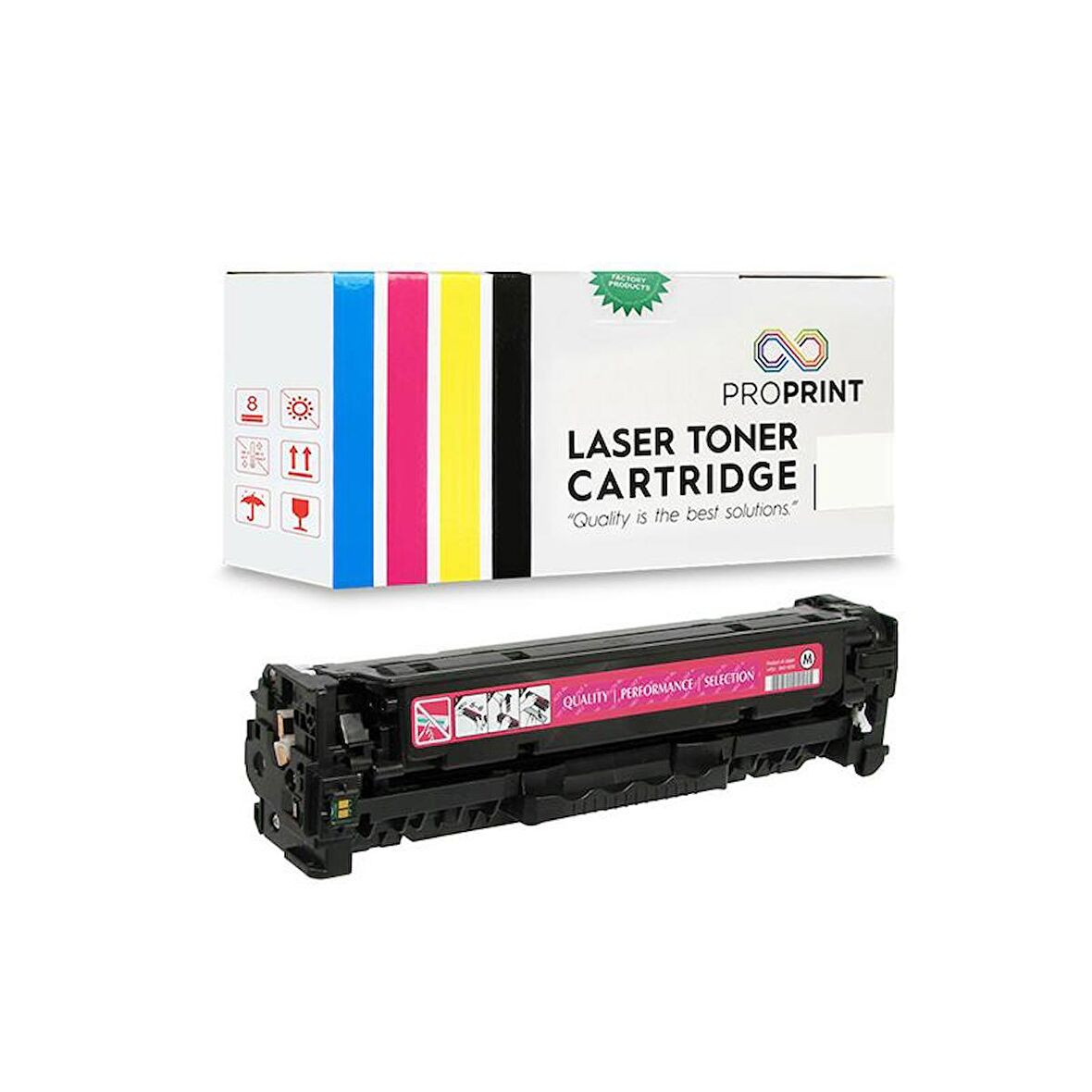 Proprint Canon CRG731 Kırmızı Muadil Toner 1500 Sayfa MF624cdt