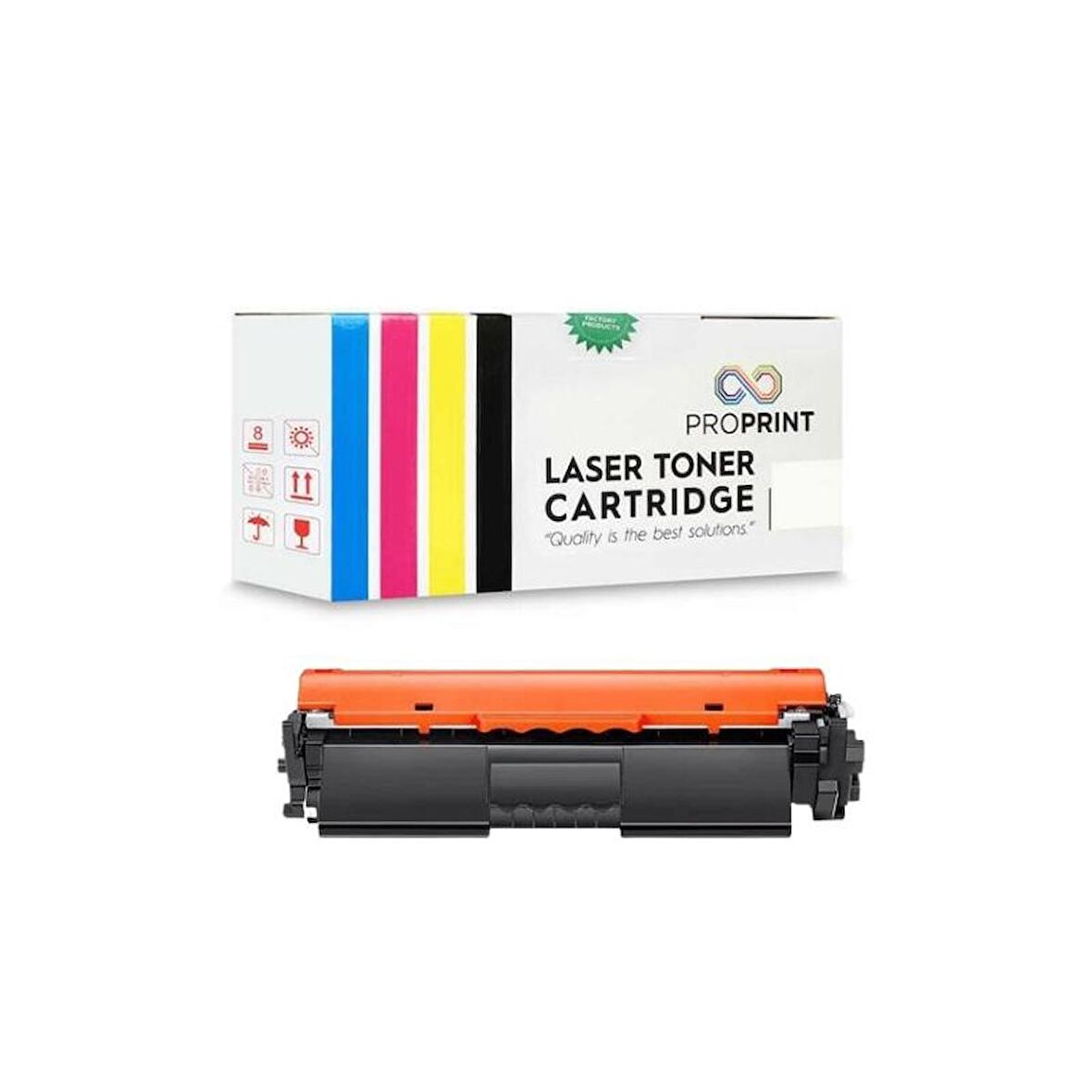 Proprint Canon CRG-051 Çipli Siyah Muadil Toner MF264dw