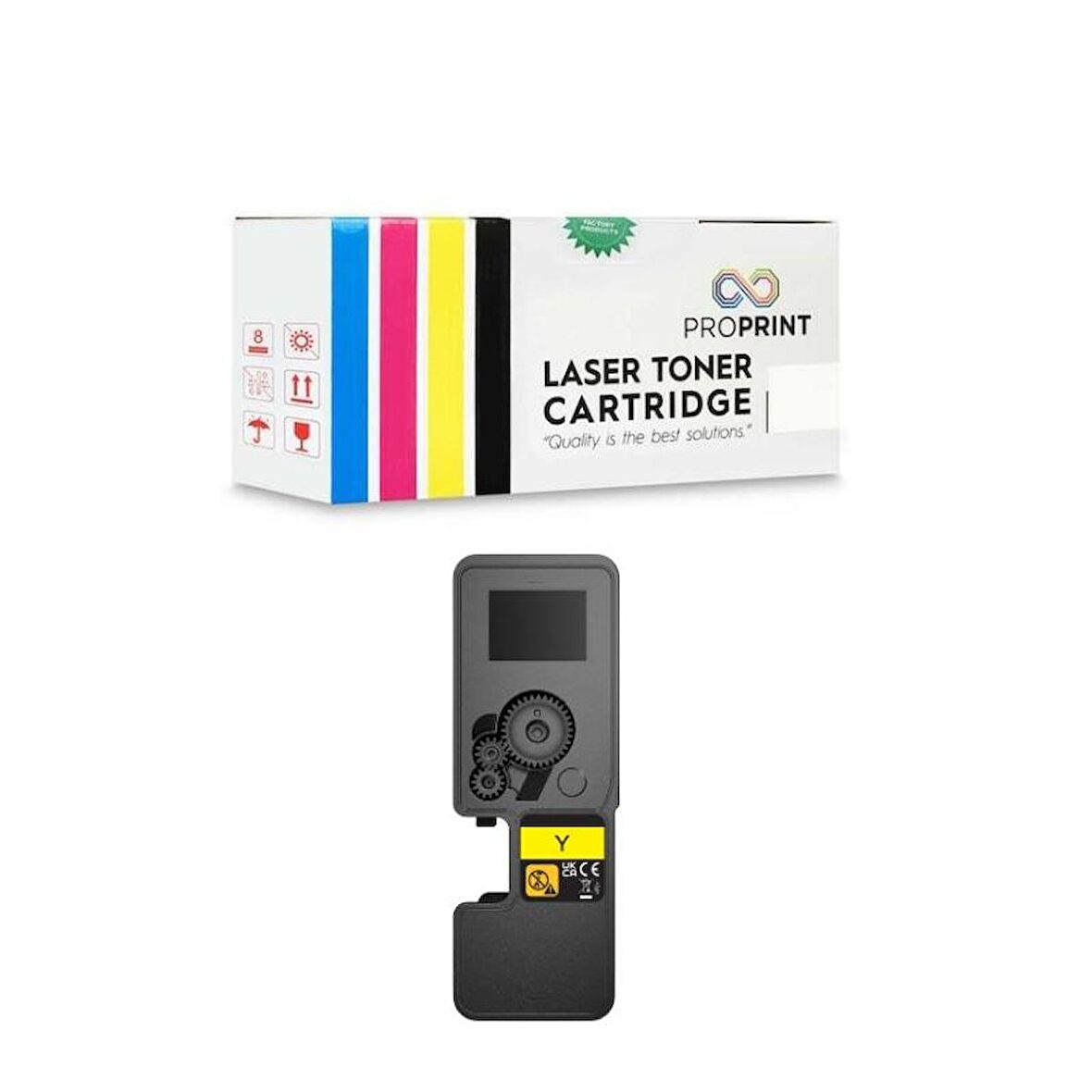 Proprint Kyocera MA2100cfx MA2100cwfx TK-5440 Sarı Muadil Toner 2400 Sayfa