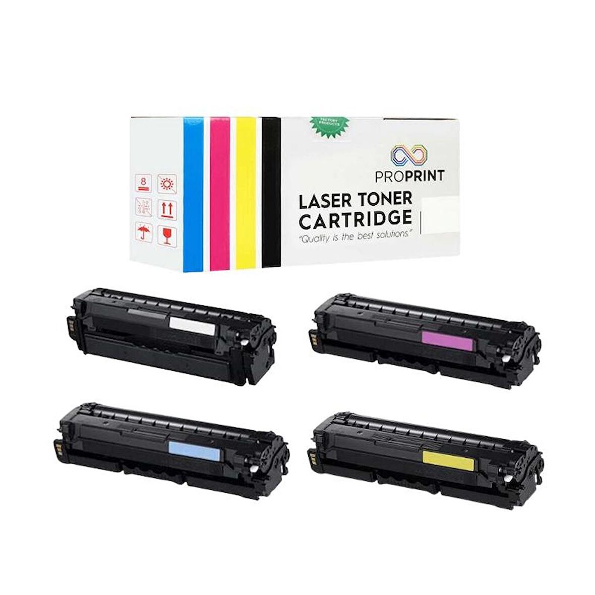 Proprint Samsung C3010ND C3060FR C3060ND CLT-503L Muadil Toner Seti CMYK 5000 Sayfa