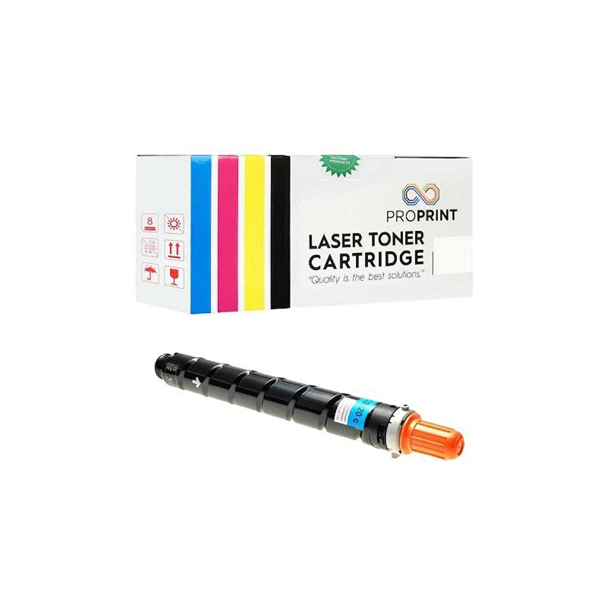 Proprint Canon C2020 C2020L C2020İ C2025İ C2030L C2030İ C2030Lİ C-EXV-34 Mavi Muadil Toner 19000 Sayfa