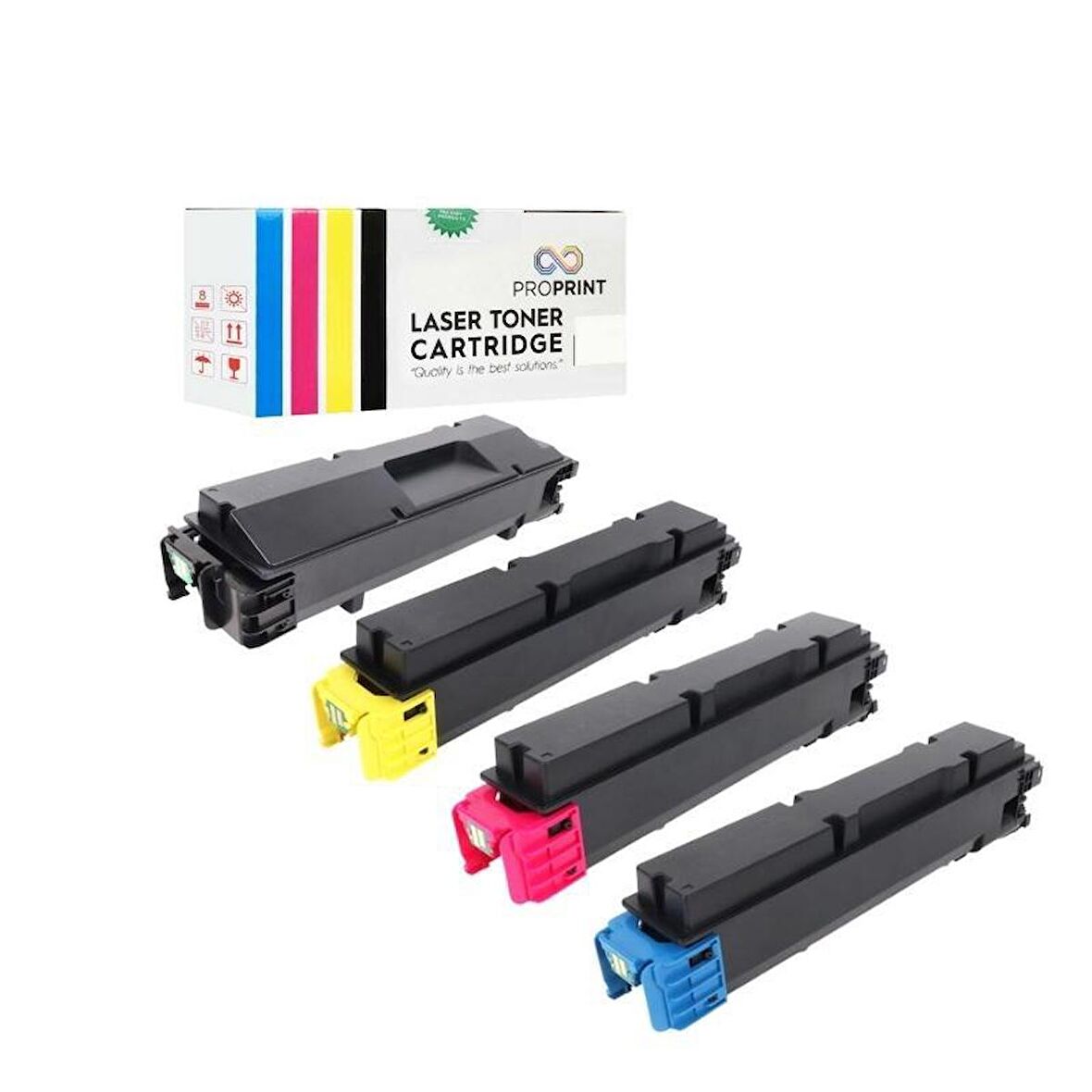 Proprint Kyocera TK-5380 MA4000cix MA4000cifx PA4000cx Muadil Toner Seti CMYK 10000 Sayfa