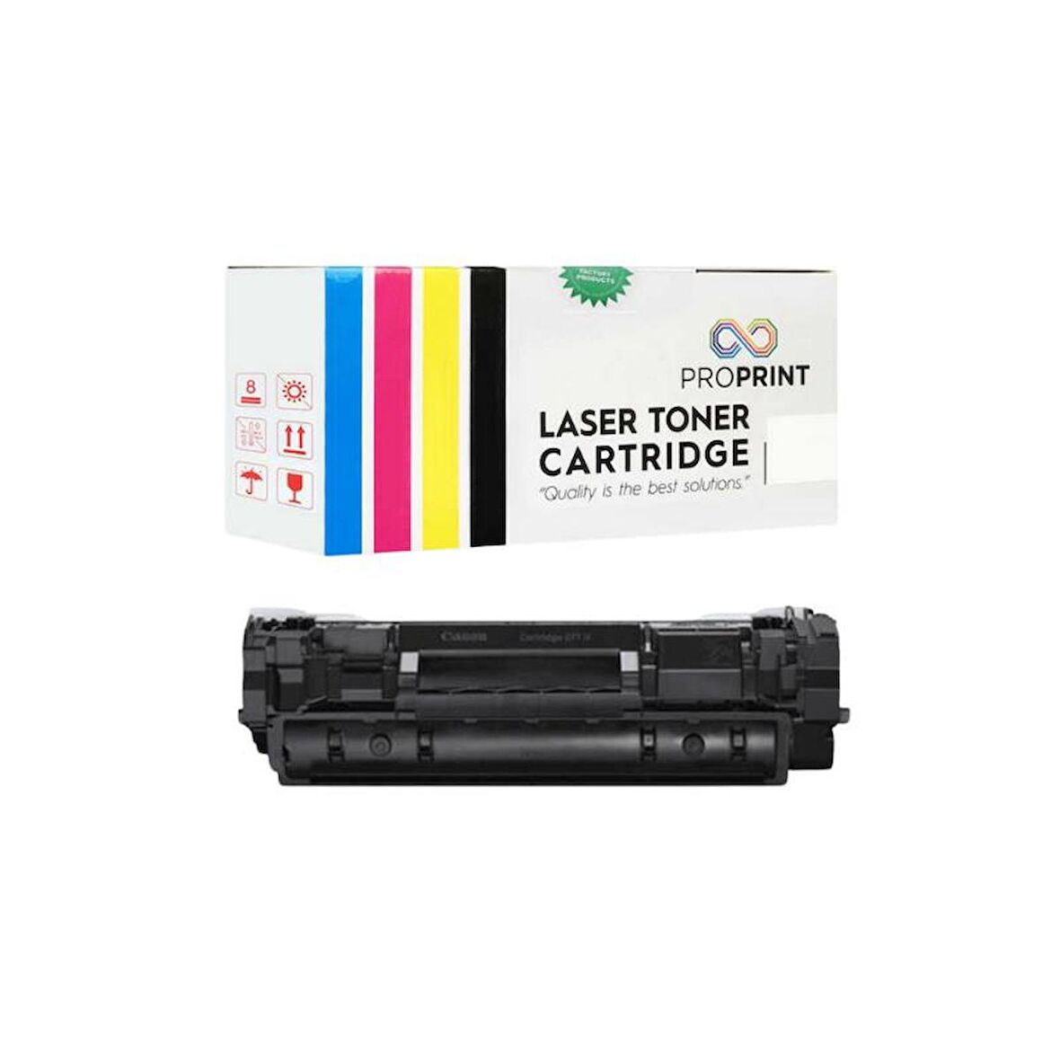 Proprint Canon CRG-071 Muadil Toner 1.200 Sayfa LBP122dw