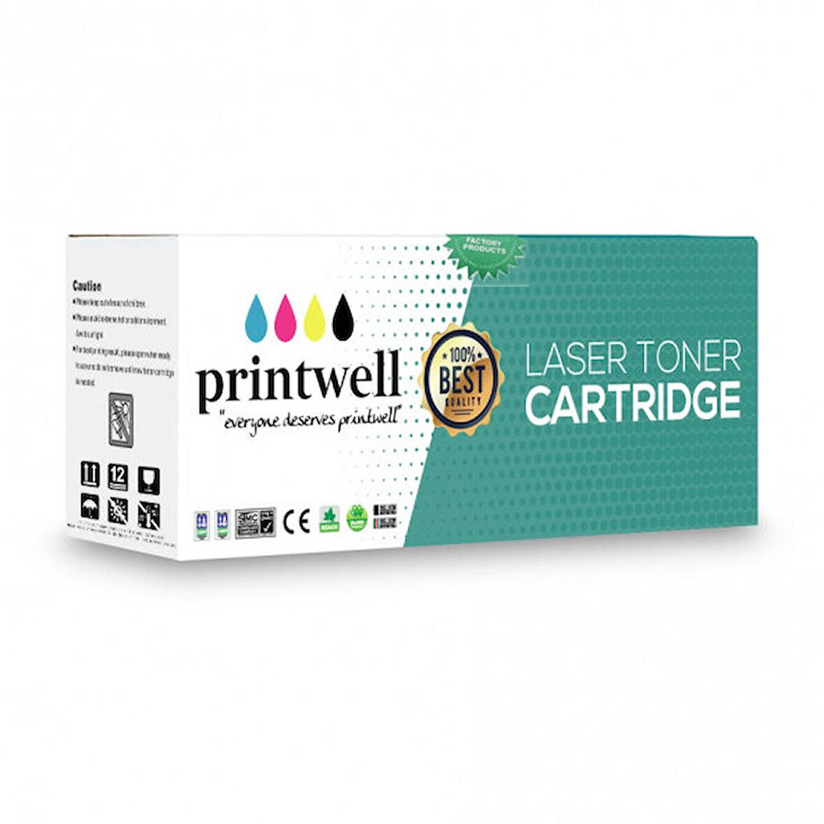 Printwell 207X-W2212X Sarı Chipsiz Muadil Toner Yüksek Kapasiteli