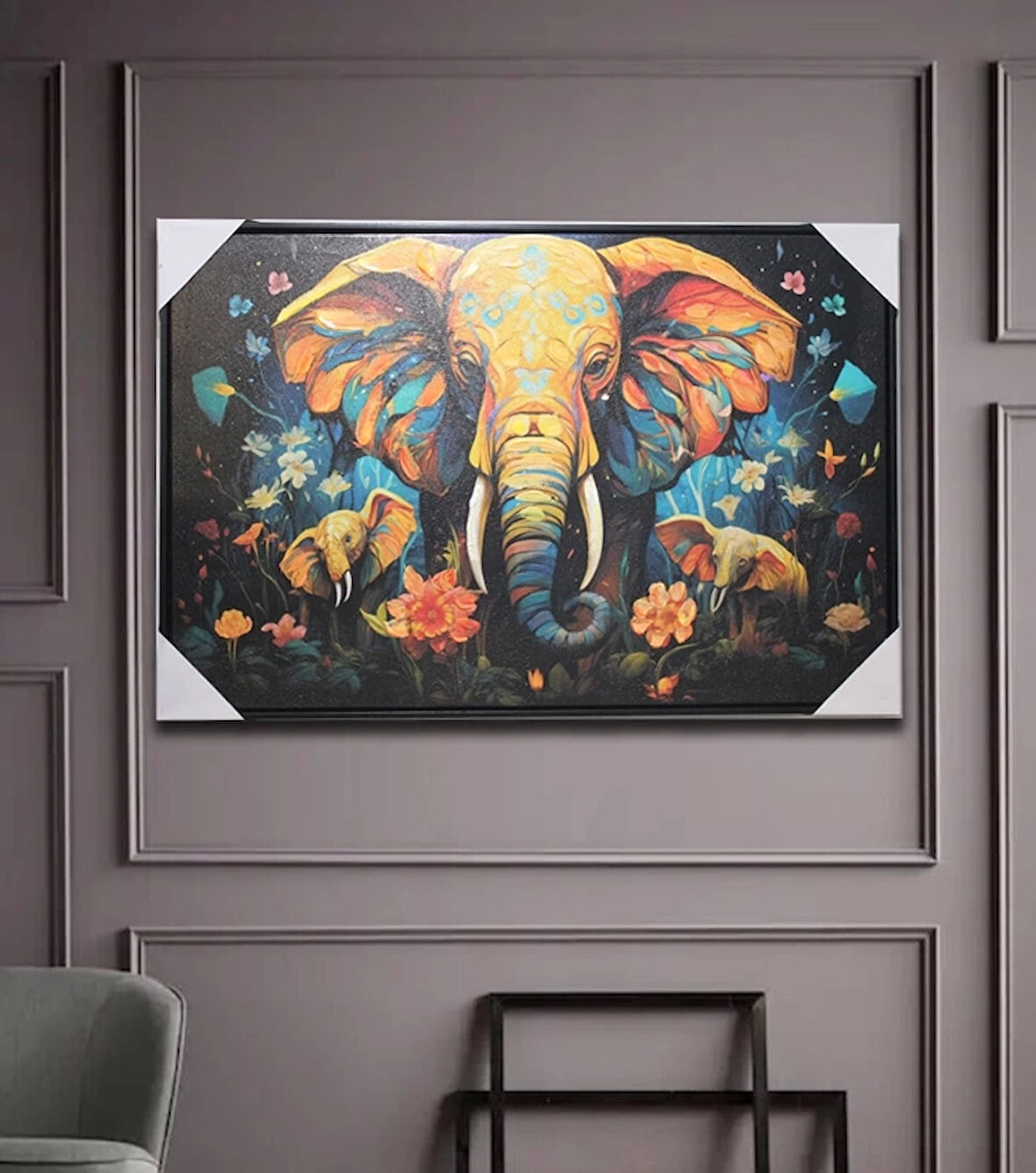 Duvara Asmalı Yağlı Boya Pano Alk2925-17