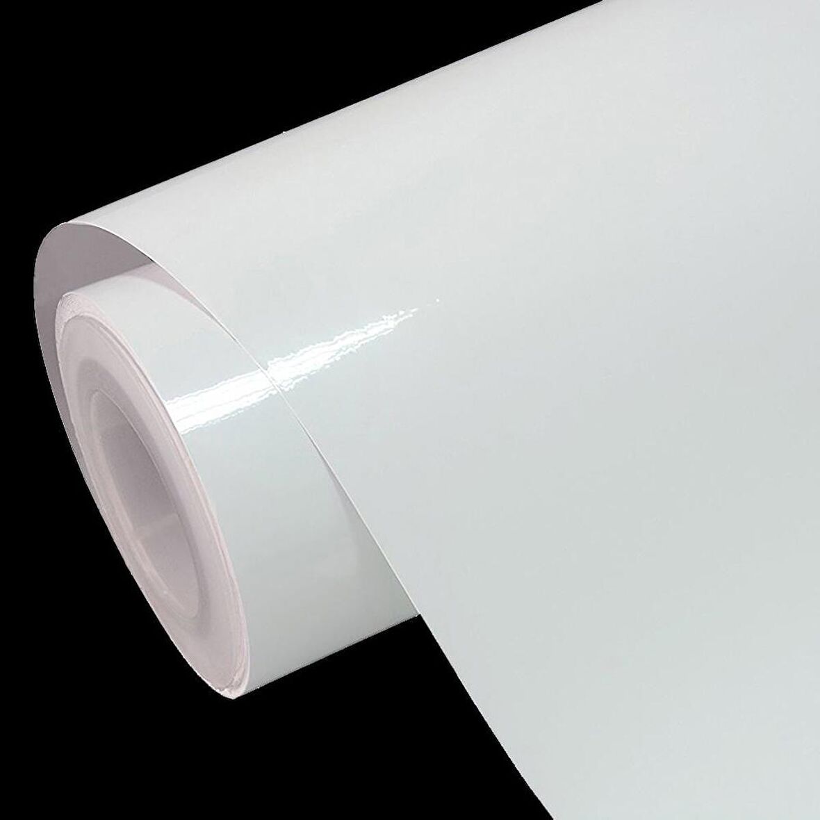 PARLAK BEYAZ FOLYO - DOLAP KAPLAMA FOLYOSU 50 CM X 5 METRE