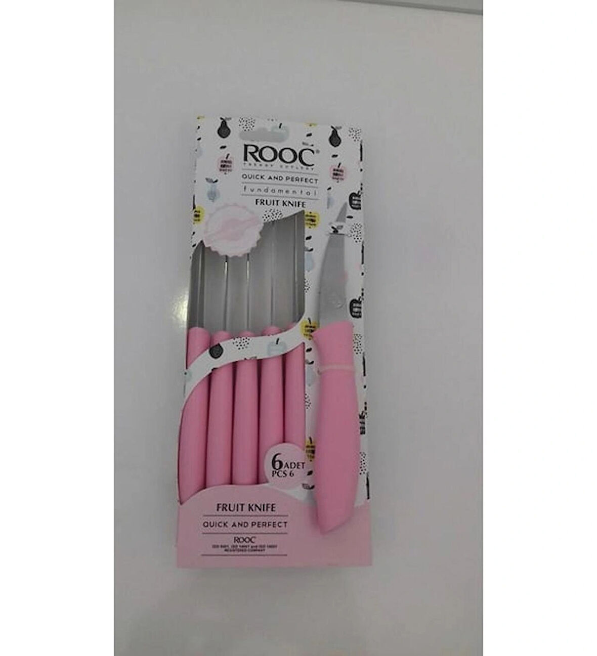 Rooc Mb 6 lı Sebze Meyve Bıçağı 