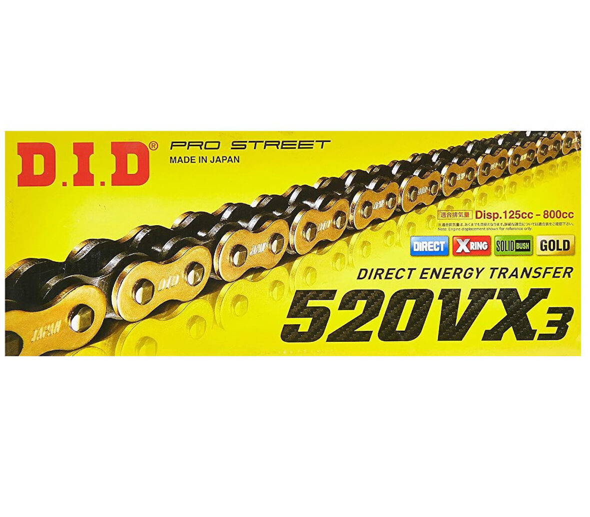 CF Moto SR 450 Did VX3 Xringli Zincir Gold