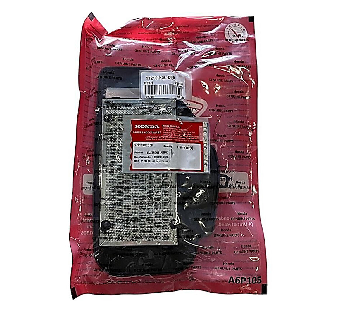 Activa 125 Hava Filtresi M002990