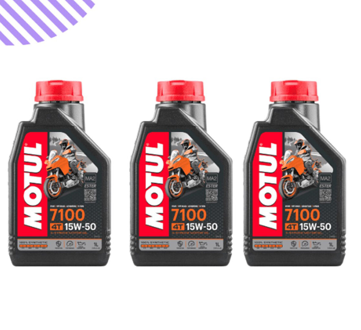 Motul 7100 15w50 Motorsiklet Yağı 3 Litre