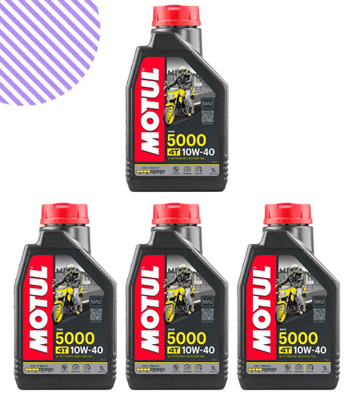 Motul 5000 10w40 Motorsiklet Yağı 4 Litre