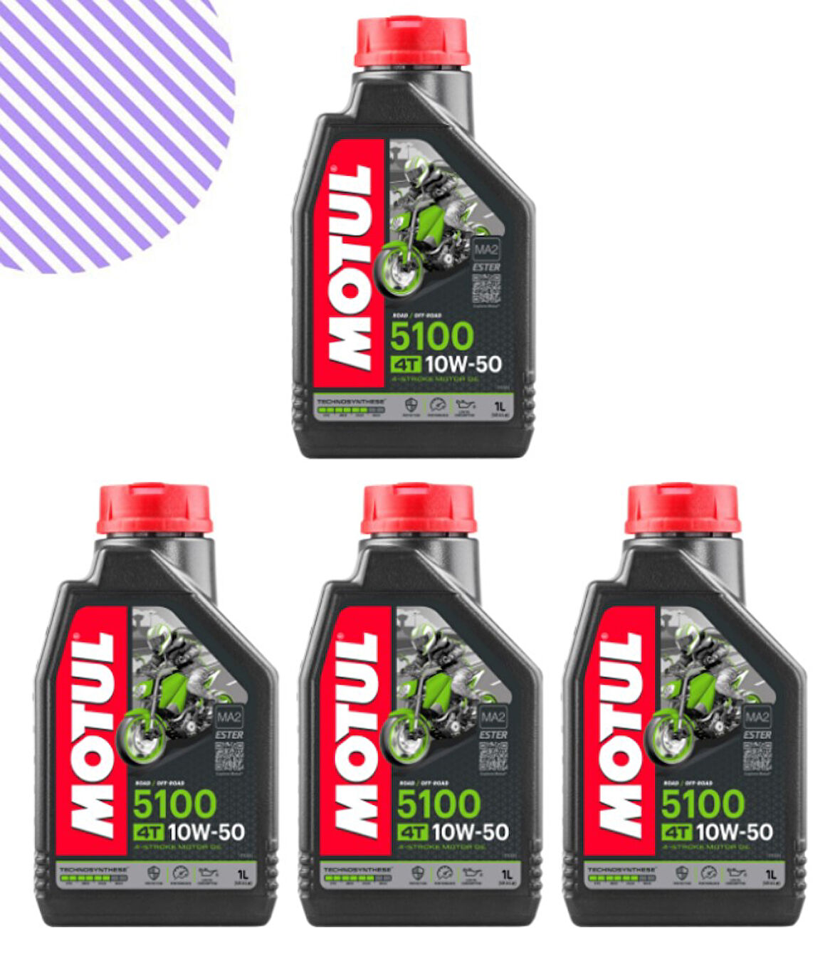 Motul 5100 10w50 Motorsiklet Yağı 4 Litre