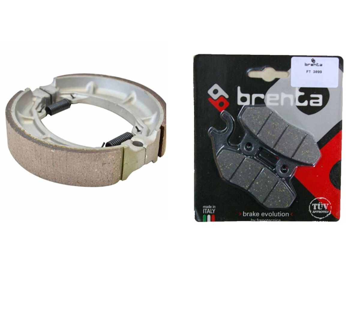 Sym Crox 125 Ön ve Arka Fren Balata Takımı Brenta BR01