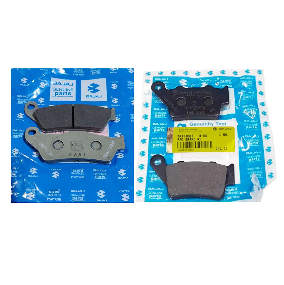 Bajaj Pulsar 200 RS Ön ve Arka Fren Balata Takım ORJ50