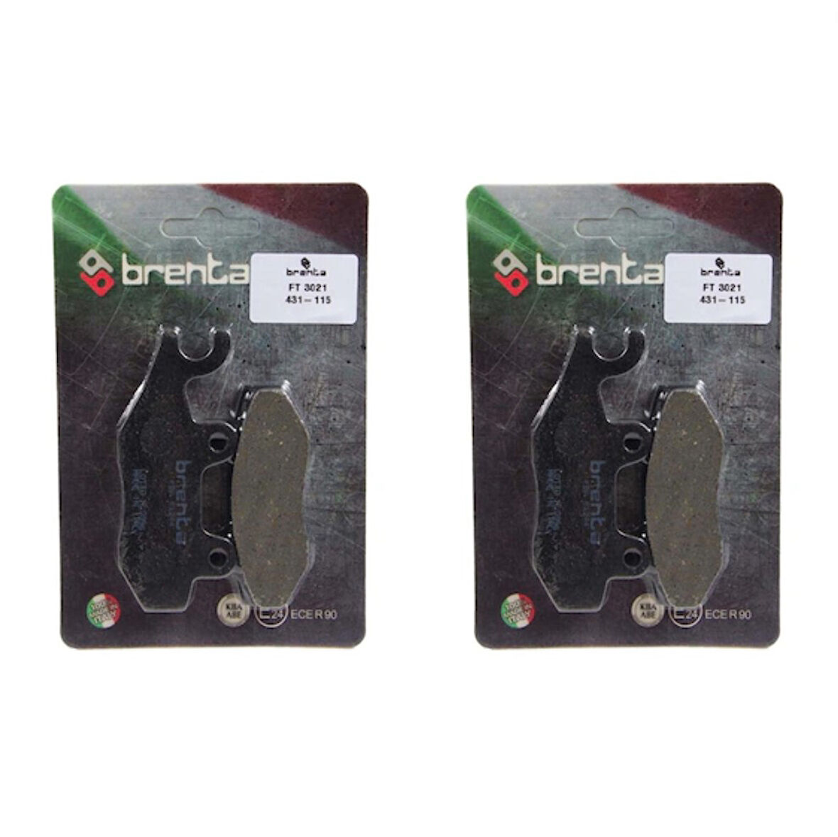 Kawasaki EX 250 R Ön ve Arka Fren Balata Takım Brenta BR52