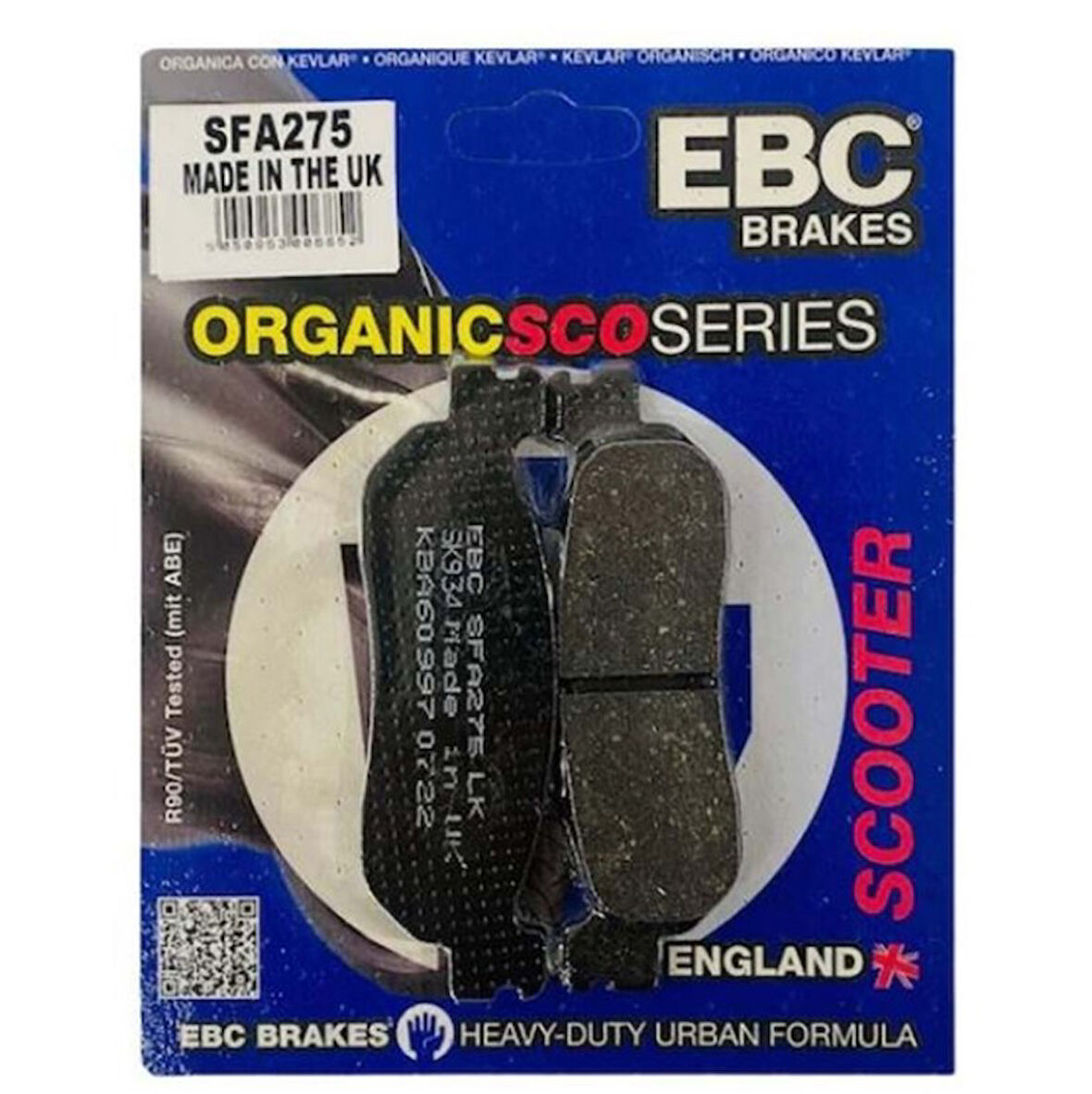 Yamaha TW125 Ön Fren Balata EBC