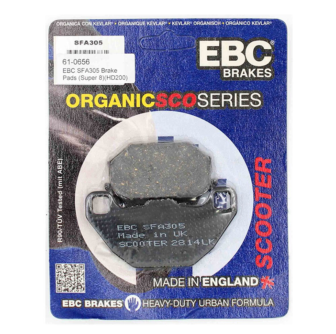 Kymco Super 8 125 Ön Fren Balata EBC