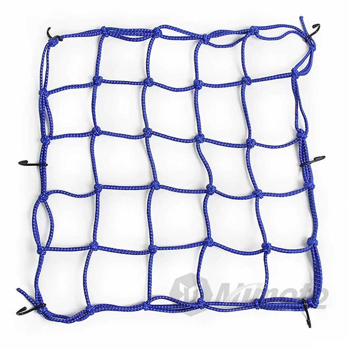 Motosiklet Fosforlu Bagaj Filesi Mavi