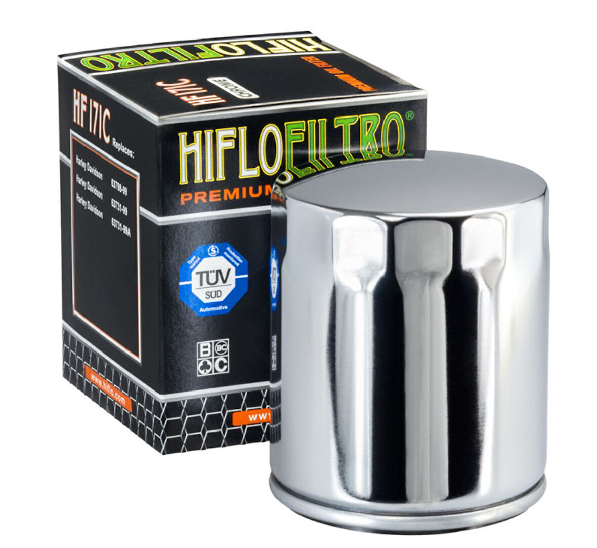 Harley D. Road Kıng (Flhr/I) 1584 1999-2019 Hiflo Krom Yağ Filtre Mtnm