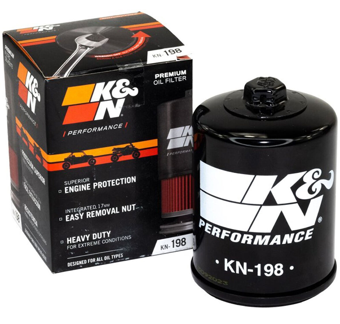 K&N  198 Yağ Filtre Mtnm