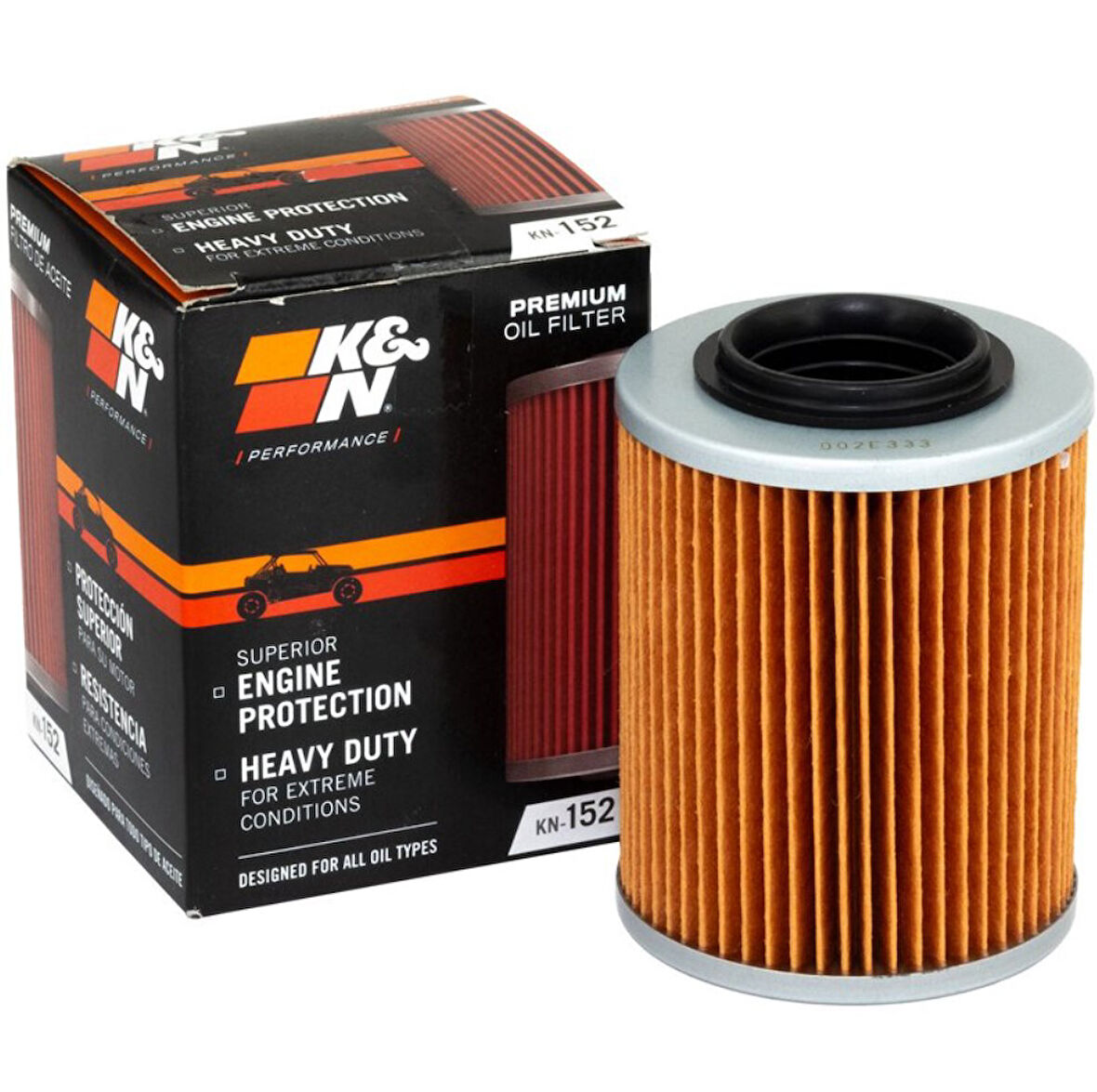 Aprılıa Rsv2 1000 2004-2008 K&N Yağ Filtre Mtnm 