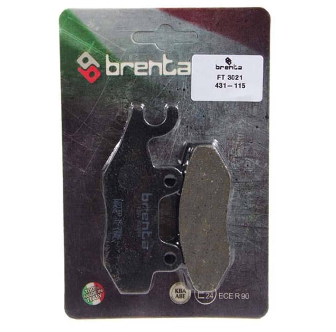 Kawasaki Ninja Ex 300 Ön  Fren Balata  Brenta (made in italy)