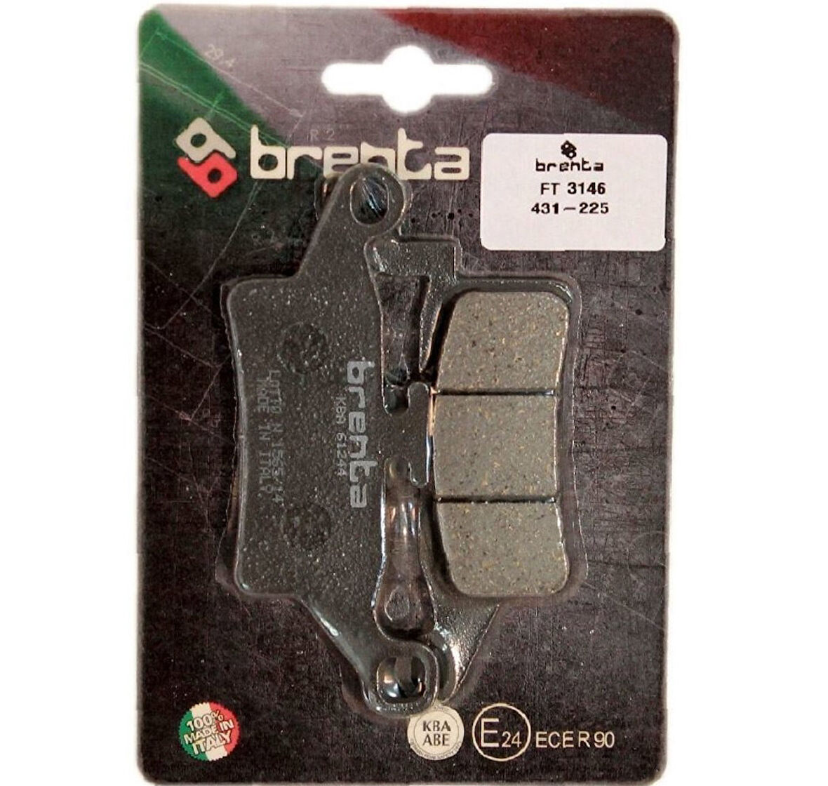 Yamaha XENTER 150 Ön Fren Balata  Brenta (made in italy)